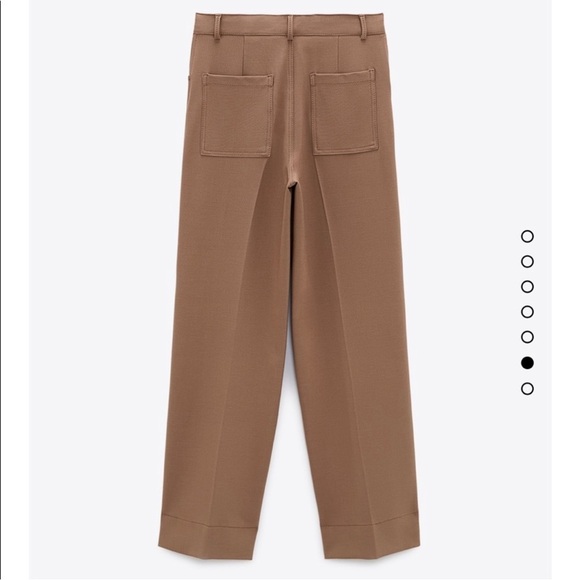 ZARA Wide Leg Pants - Picture 7 of 13